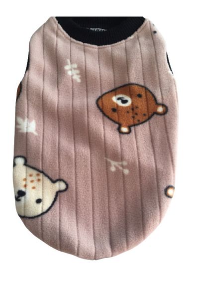 Puggy Cat And Dog Clothes With Fleece