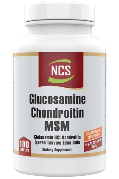 Nevfix Ncs Glucosamine Chondroitin Msm 180 Tablets X 2 Boxes Boswellia Gray180