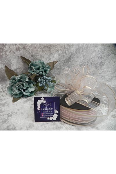 GÜLSEMALİ 2.5 CM PUDRAA GÜLBANT STRING RIBBON 20 MT