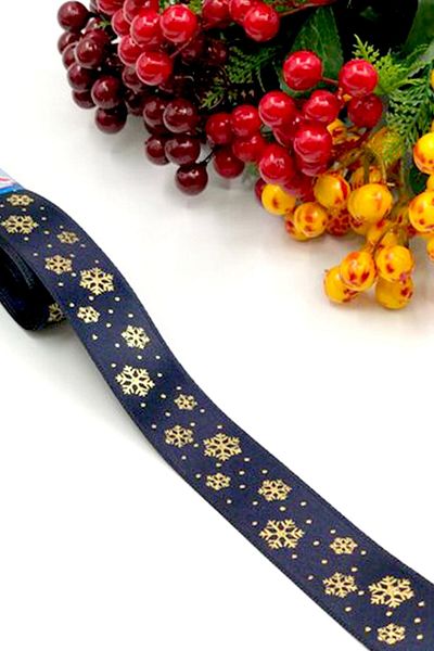 GÜLSEMALİ New Year's Welcome 2023 Christmas New Year, Decor Packaging Buckle Satin Printed Ribbon 10 mt