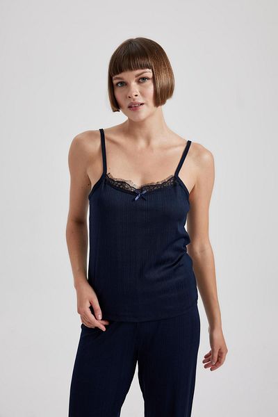 DeFacto Zamilujte si pyžamový top Regular Fit Strappy