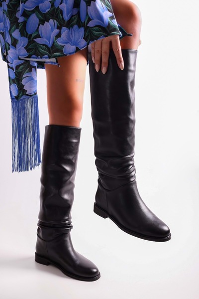 Shoeberry Dámské jezdecké boty Howler Black Skin Black Skin