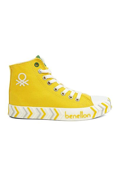 Benetton BN-30625 Pantofi sport galbeni pentru femei