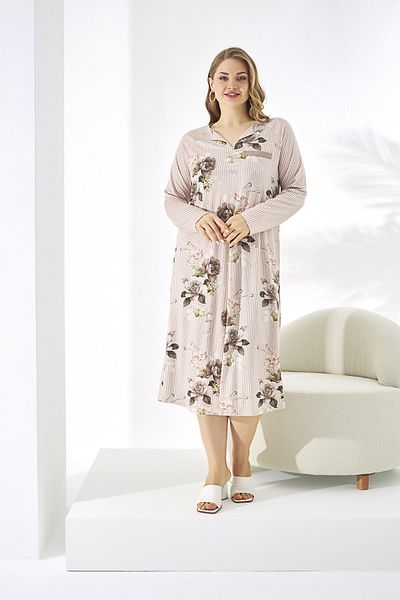 Sevim 15043 BATTAL SIZE LONG SLEEVE TUNIC