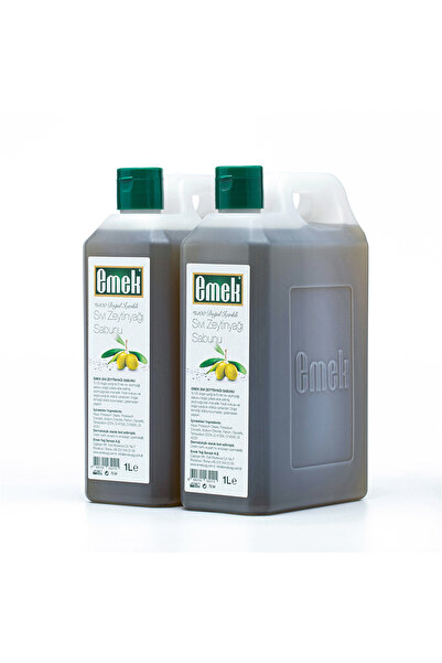 Emek Doğal Sıvı Zeytinyağı Sabunu 1000 ML 2'li Ekonomik Paket