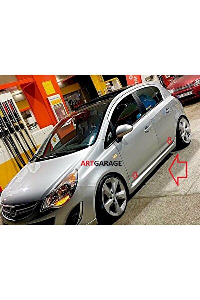 Bodykitartgarage Opel Corsa D Dört Kapı Irmscher Marşpiyel Takımı-fiberglass-boyasız