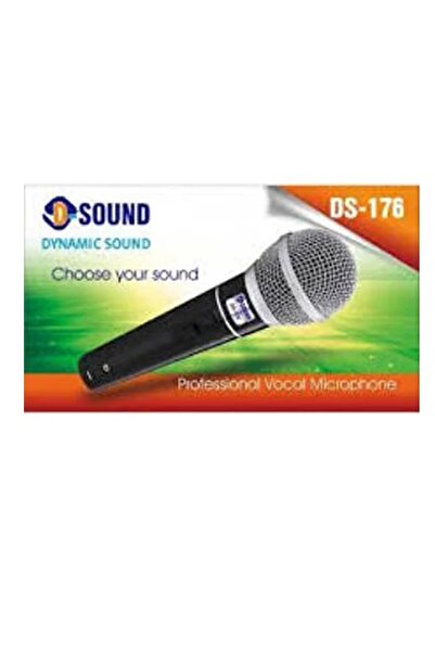 D-sound Dinamik Sound Profesyonel Vokal Ds-176 El Mikrofonu