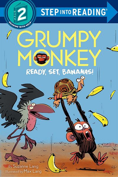 Random House Grumpy Monkey Ready, Set, Bananas!Step Into ReadingStep 2, Reading With Help