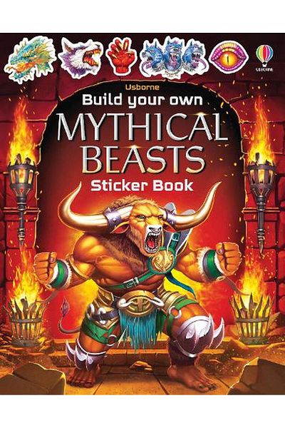 Usborne Build Your Own Mythical Beasts - Build Your Own Sticker Book