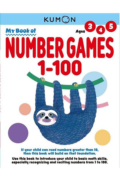 Kumon Publishing My Book of Number Games 1-100