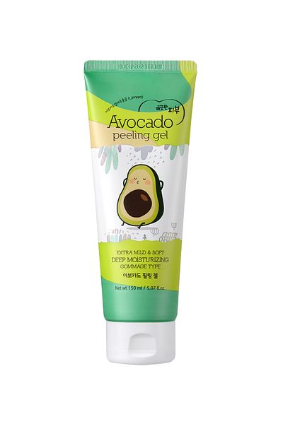 Esfolio 150 ml Avocado Peeling Gel - No Grains, Containing Esfolio Gel Extract