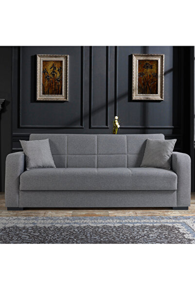 Eymense Roma Çekyatlı Üçlü Kanepe Çekyat