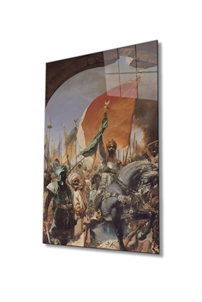 Rosyvien Tablou din sticlă Fatih Sultan Mehmet, Săratul Otoman, Decor de pere...