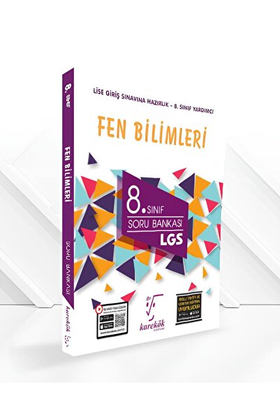 Karekök Yayınları Yeni Müf. Karekök Güncel 8.Sınıf LGS Fen Bilimleri Soru Ban...