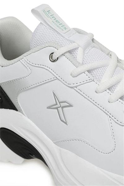 Kinetix Valeria Pu W 3Pr White Black Gum Women's Sneaker Shoes