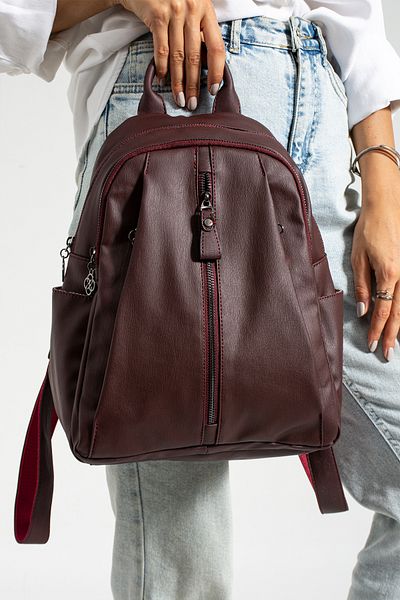YOGII Ulsan Model Women's Washed Leather Bag Multi-Compartment Functional VIP Product 9 Pockets