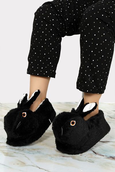 Moricha Unisex Rabbit Foot Ζεστές χειμερινές αφράτες παντόφλες