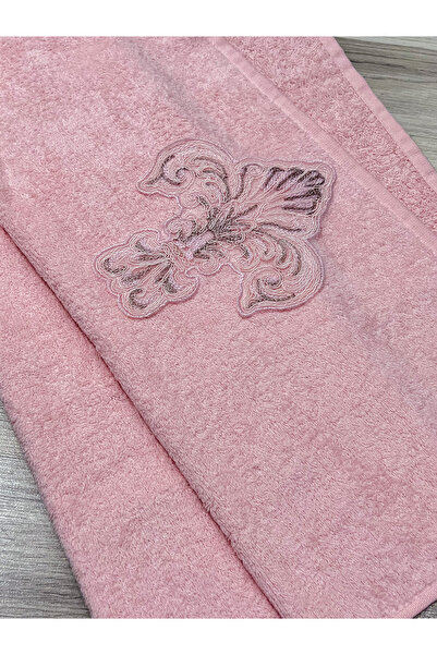 AYHANHOME Французький розкішний набір рушників для обличчя з вишитим візерунком у коробці Ceyizlik 50x90 6 рушників для рук з візерунком