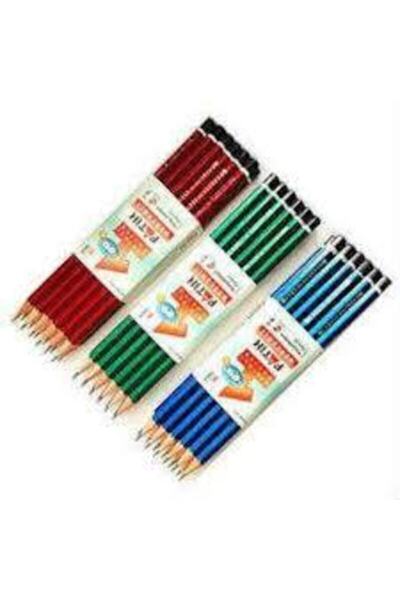 FATİH KALEM قلم رصاص مرجاني فاتح 12 قطعة