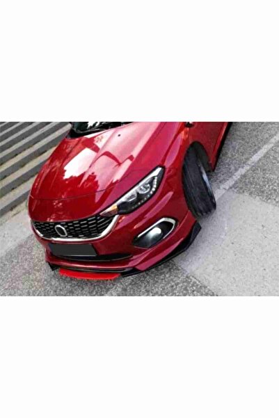 ototime Fiat Egea Lip 4 Parça Kırmızı / Tampon Eki