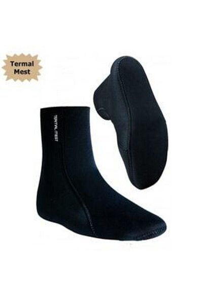 Free-Sub Black Unisex Thermal Mest Waterproof Thermal Socks Size 42-43