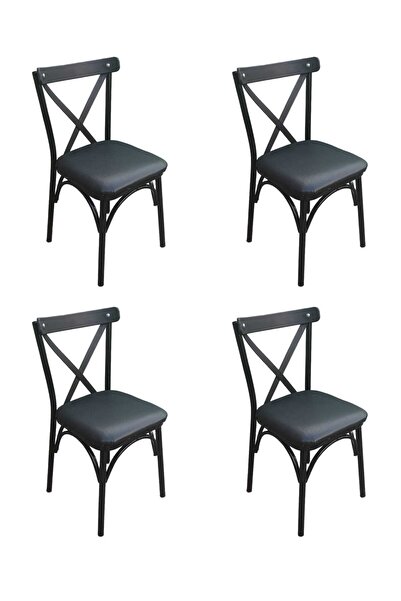 RUHAT METAL Tonet Sandalye Çapraz Sandalye Mutfak,cafe,balkon,restuarant Sand...