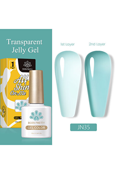 Born Pretty PRO JELLY NUDE GEL 10 ML YARI SAYDAM KALICI OJE