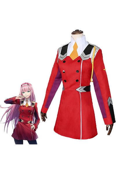 GALAXYBUTIQUE Zero Two Cosplay Dress