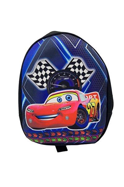 AK ÇANTA Anaokulu Çocuk Sırt Çantası Yarış Arabası