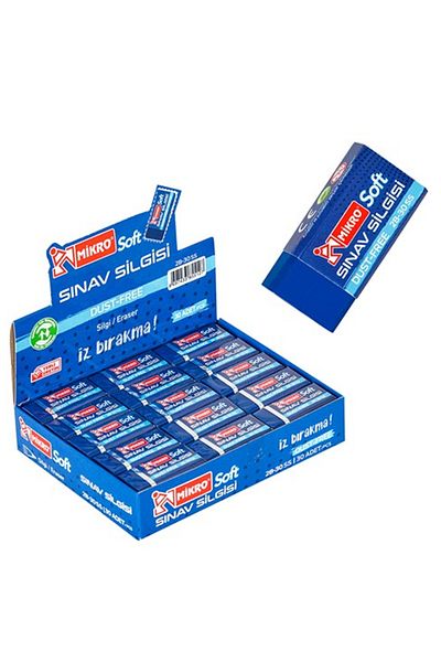 Mikro Eraser Soft (Neon) 2B-24Y