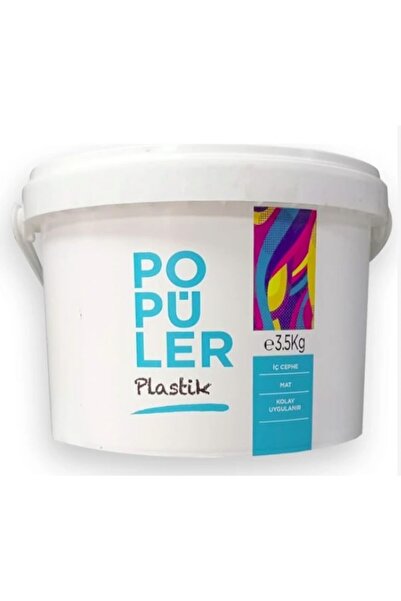 Polisan Popüler Plastik 3.5 Kg - Beyaz