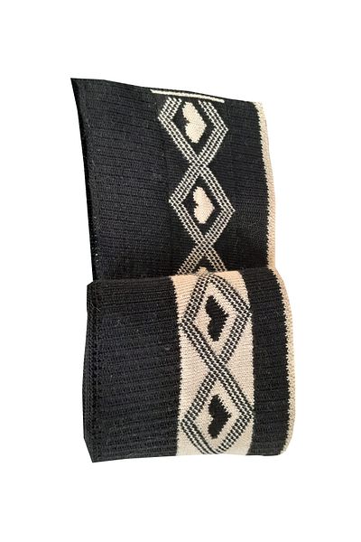 U5 FASHION 1 Piece Fabric Knitwear Rib Band Heart Detailed Woven 14 Gg