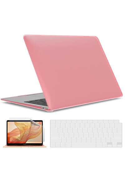 NovStrap Macbook Air 13 Inch M1 Çip A2337 Uyumlu Alt Üst Kılıf + Klavye Kılıf...
