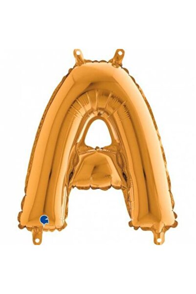 ikm balon 'gold A' Letter Foil Balloon 35 Cm