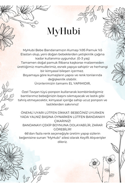 MyHubi 5-Piece Combination (Boxed) Handmade Baby Girl Rabbit Hair Pompom Bandana