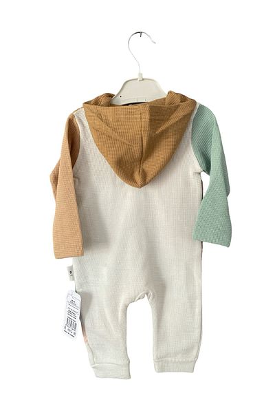 Necix's BENEK Patterned Hooded Jumpsuit