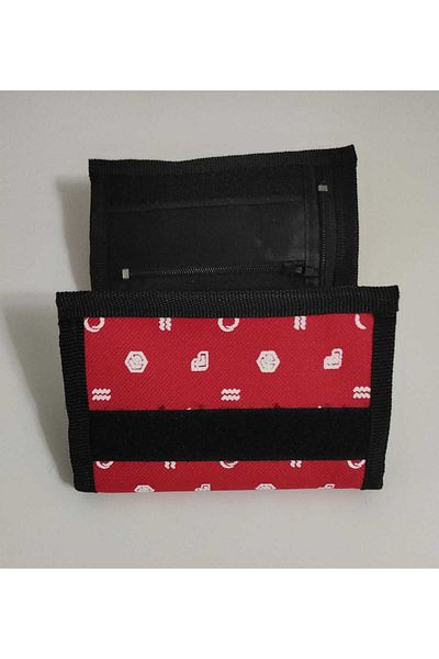 firdevsi hobi Patterned Sports-linen Wallet
