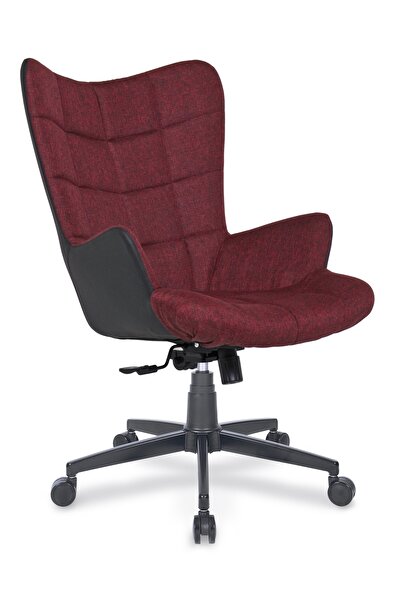 RiseOfis Butterfly Şef Koltuğu Multi Tilt Mekaznimalı Siyah Yıldız Ayaklı