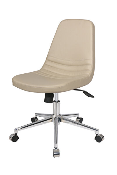 RiseOfis Asels Şef Koltuğu Tek Kol Tilt Mekanizma Krom Yıldız Ayaklı