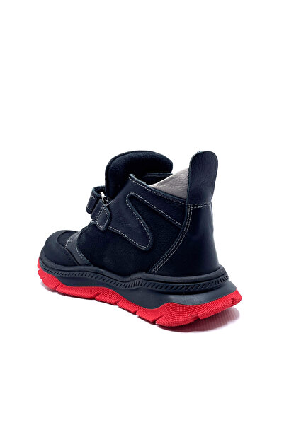 Perlina Erkek Çocuk Deri ve Ortopedik Kışlık Bot