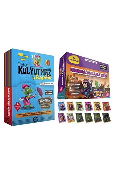 Arı Yayıncılık Dedektif Külyutmaz Ve Rakun Roll 2'li Hikaye Seti
