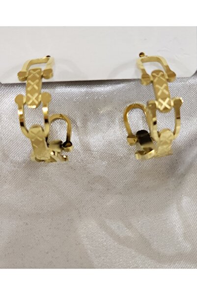 Aylish Bijuteri الذهب الذهب اللون xxx نموذج هوب القرط