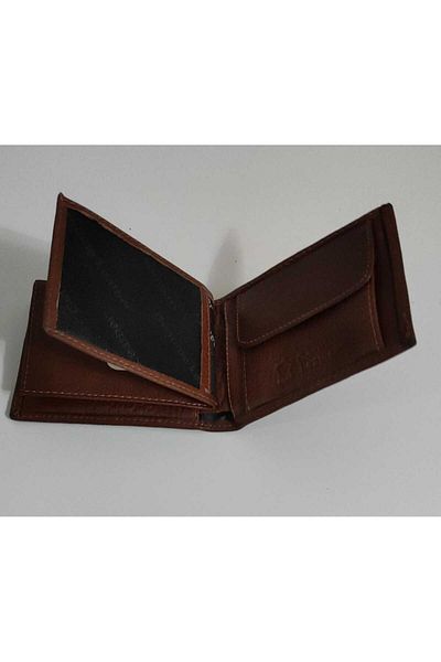 firdevsi hobi Real Leather Horizontal Men's Wallet with Coin