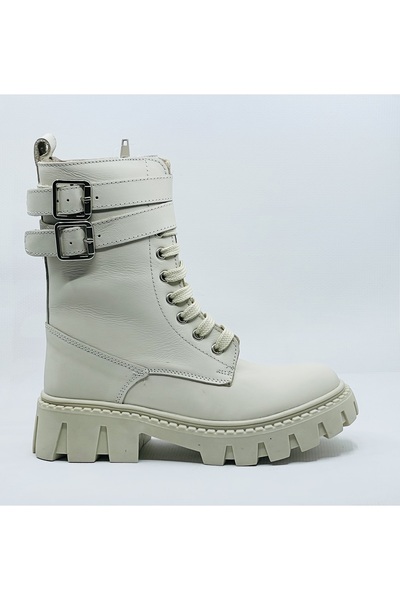 Perlina Kız Çocuk Deri ve Ortopedik Kışlık Bot