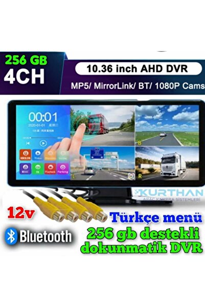 Twogo (KAMERASIZ) DOKUNMATİK EKRAN 10,36 İNÇ 4K BLUETOOTH MP5 MİRRORLİNK AHD ...