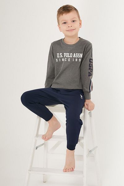 U.S. Polo Assn. BASE. Assn. Boy's Pajama Set
