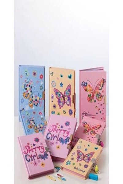 Generic Brand Bayındır souvenir notebook 14x20 butterfly locked 128 sheets bh...