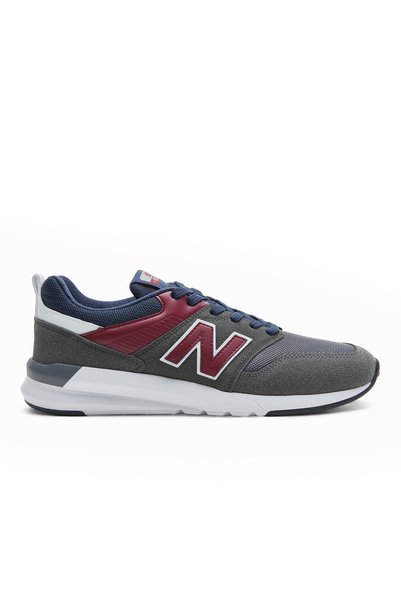 New Balance Erkek Antrasit Laci Bordo Sneaker Günlük Spor Ayakkabı