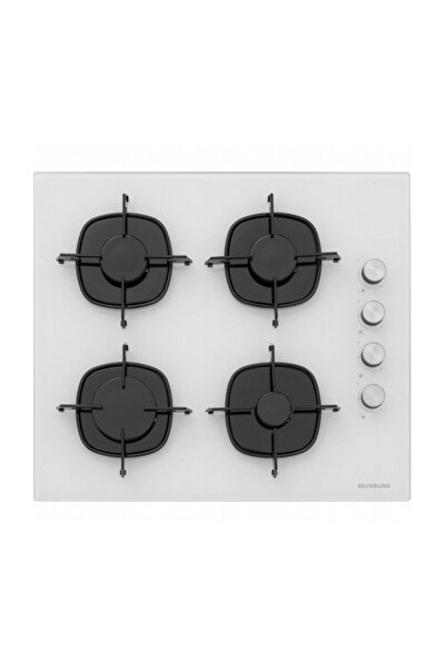 Silverline Beyaz Cam Ankastre Set (3457 Soho 60+cs5335w01+bo6501w01)