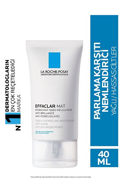 La Roche Posay Anti-Shine Effaclar Matte Care Cream for Oily Skin 40 Ml DEMBA282